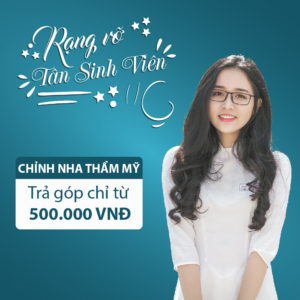 niềng răng trả góp 0đ