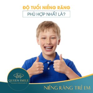 nieng rang tre em do tuoi nao phu hop nhat