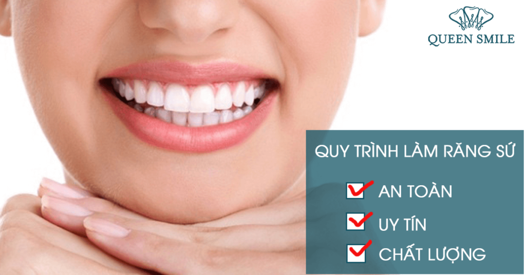 quy trình làm răng sứ tiêu chuẩn