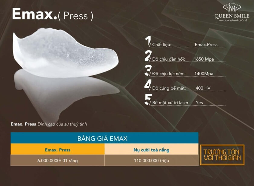 Răng sứ Emax